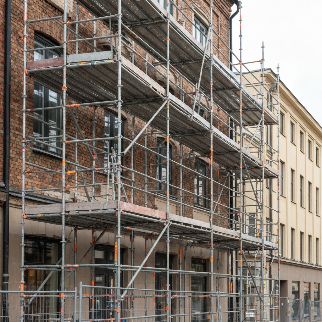 Fasadunderhåll, Hisingen